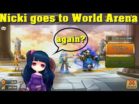 Summoners War - Nicki Goes to World Arena ... Again!!!