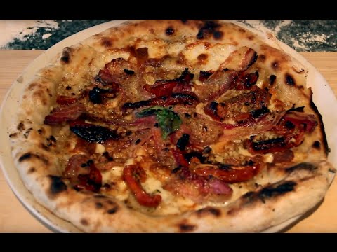 Come fare: pizza invernale pancetta e provola. Pizzaricetta episodio 2.