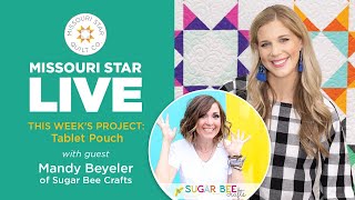 REPLAY: Join Misty and Guest Mandy Beyeler of Sugar Bee Crafts and create a Tablet Cover!