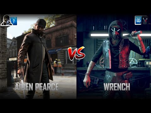 Watch dogs legion bloodline - Aiden Pearce vs Wrench | Direct Comparison| Who is best?