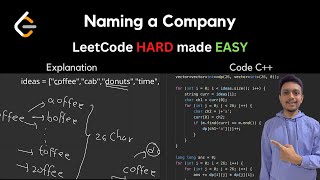 YouTube video '2306. Naming a Company | LeetCode Hard'