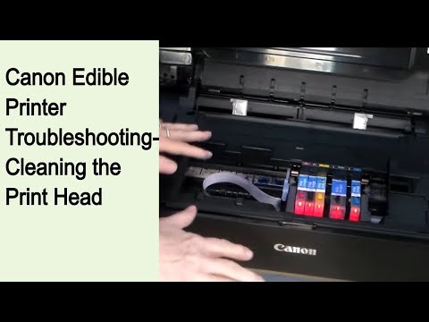 YouTube video about: How to clean edible printer?