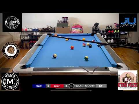 Cody Myers playing the 8 ball ghost