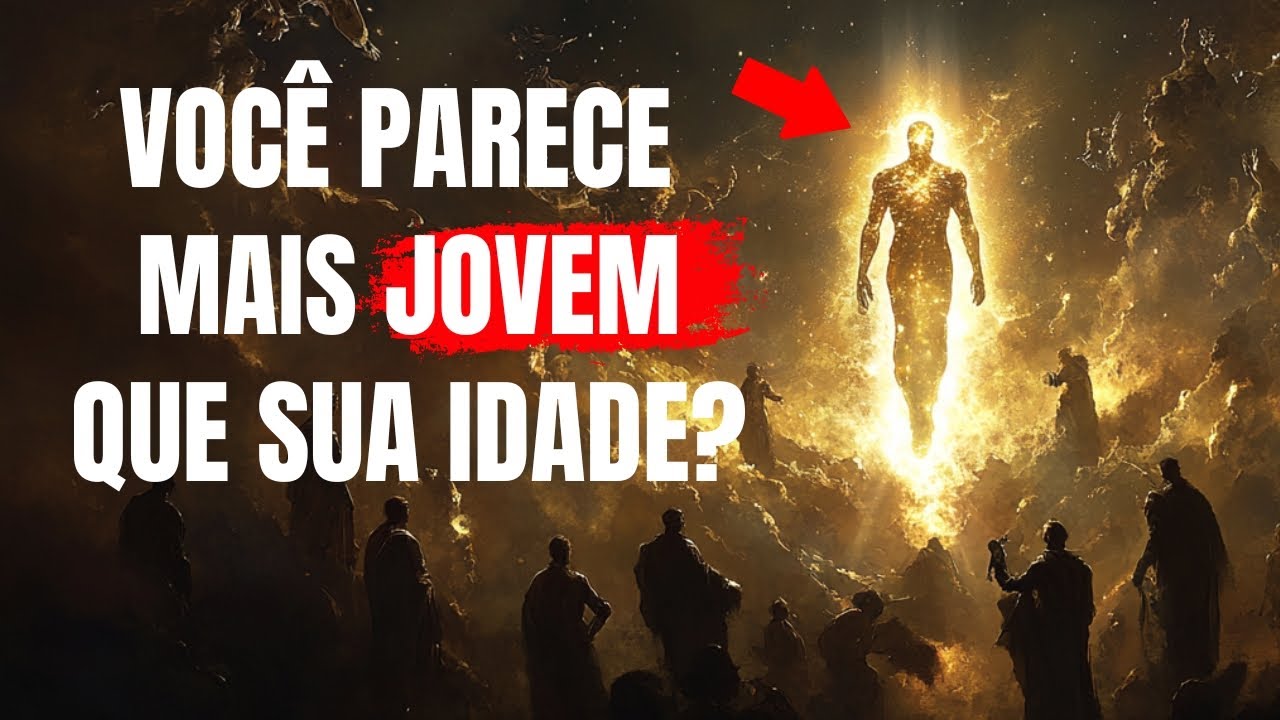 O Significado Espiritual do porquê você PARECE MAIS JOVEM do que sua idade!