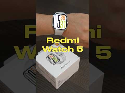 Xiaomi Redmi Watch 5 Unboxing (ASMR): Stylish Smartwatch with 24-Day Battery Life