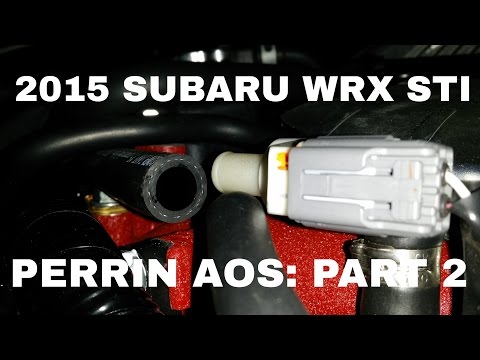 2015 Subaru WRX STI - Perrin AOS - Part 2 - 3K Mile Intake Hose Inspection - OCTurboJoe