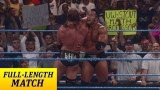 Download lagu FULL LENGTH MATCH SmackDown Triple H vs The Rock W... mp3