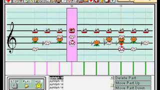Mario Paint Composer - Put Your Hand Inside The Puppet Head - They Might Be Giants