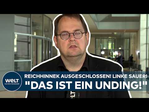 Video Thumbnail: KONTROLLGREMIUM BUNDESTAG: Reichineck scheitert – Linke entsetzt und kritisiert Ausschluss scharf