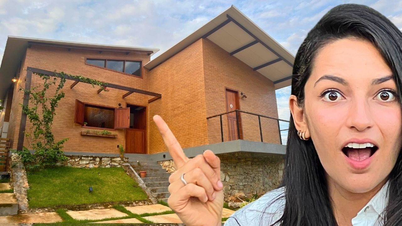 TOUR CASA FINANCIADA DE TIJOLO ECOLÓGICO E TELHA SANDUICHE COM ECONOMIA DE +110 MIL
