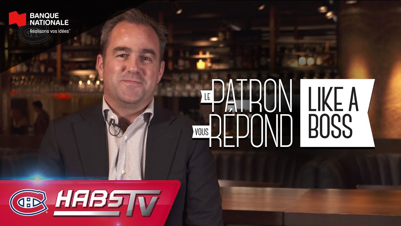 Vidéo: Geoff Molson...a le CULOT...