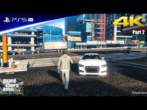 (PS5 PRO) GRAND THEFT AUTO V Gameplay Walkthrough Part 2 - ULTRA High Graphics [4K 60FPS]