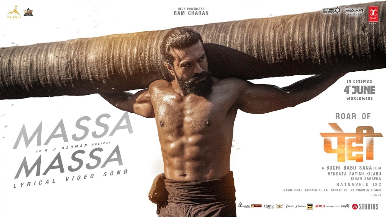PEDDI: Massa Massa (Lyrical Video) | Ram Charan | Janhvi Kapoor | AR Rahman | Nitesh Aher