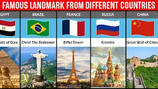 Famous Landmark From Different Countries