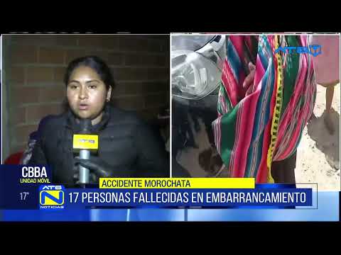 Revelan que chofer del bus siniestrado en Morochata no tenía licencia ni SOAT