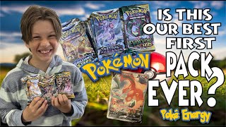 First Pack MAGIC! We opened Brilliant Stars, Astral Radiance, and Evolving Skies and pulled BIG $
