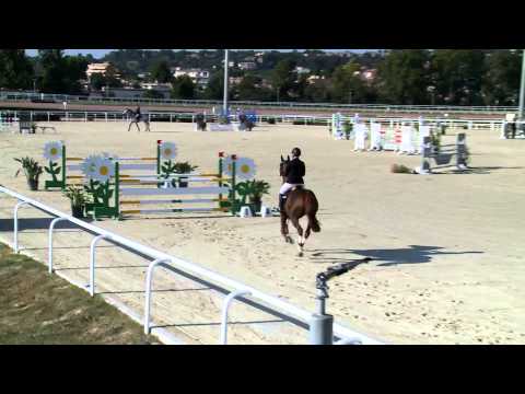 Vilma Catani - Dynamite TN (Larino - Spartan), Cagnes s Mer, CSI** YH6 yrs, 130cm, Oct 2014