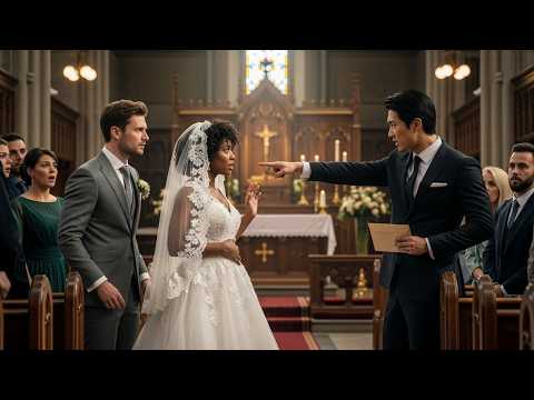 "You're Carrying MY Child!" - KOREAN MAFIA DON CRASHED HER WEDDING! The Church Fell Into Silence ...