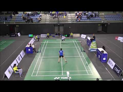 FELIX BURESTEDT vs TECK ZHI SOO Nice Camera Angle Portugal International 2019 Final