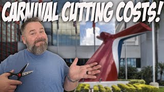 CARNIVAL CRUISE LINE CUTTING COSTS | CRUISE NEWS | CULINARY UPDATE & PRIORITY BOARDING RETURNS