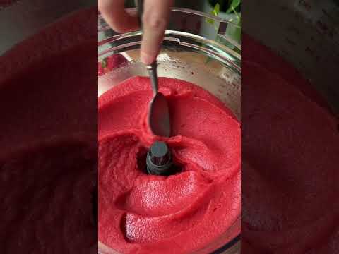 3-Ingredient Strawberry Lemonade Sorbet