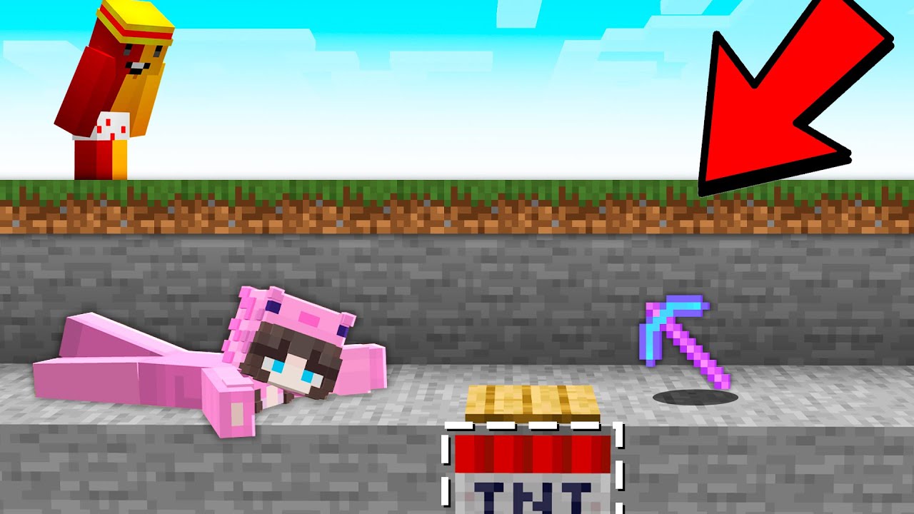Testei o QI da minha AMIGA INICIANTE no Minecraft