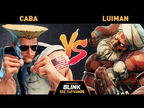 Caba (Guile) Vs Luiman (Dhalsim) - Blink Respawn - Top 24