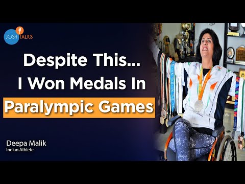 Disability Didn't Stop Me From Winning Paralympic Games | Deepa Malik | Josh Talks