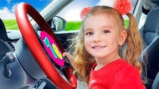 We are in the car Song  Nursery Rhymes & Child