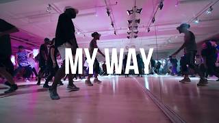 Usher "My Way" || Candace Brown Choreography