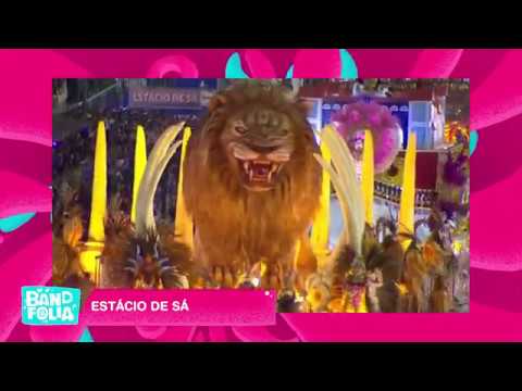 ESTÁCIO DE SÁ 2020: Veja os MELHORES MOMENTOS do   desfile | Band Folia 2020