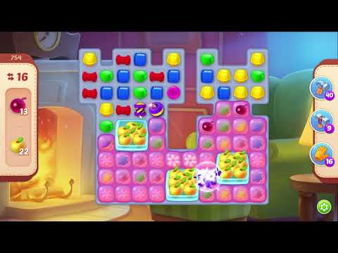 Homescapes 754 Level - 19 moves - NO BooSTERS