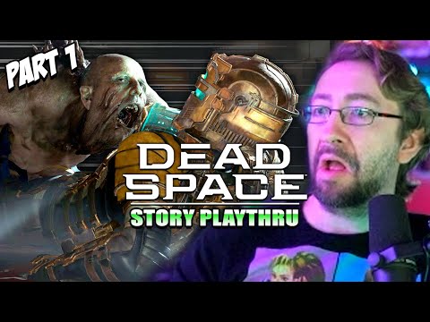 Why is this SO SCARY?! | MAX PLAYS: Dead Space Remake - Part 1