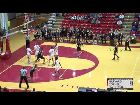 Highlights: Cornell Men's Basketball vs. Harvard - 1/27/17