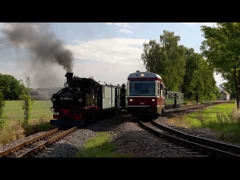 Eisenbahn "Filmschnipsel" Folge 3 unterwegs auf der Döllnitzbahn