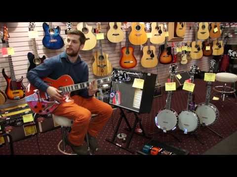 Ibanez AGR63 Hollow Body Electric guitar w/ Bigsby, Vibramate & Gigbag - Gretsch Orange - Gibson wiring harness UPGRADE image 26