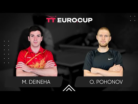 19:40 Maksym Deineha - Oleksandr Pohonov 16.08.2025  TT Euro.Cup Ukraine Master. TABLE 4