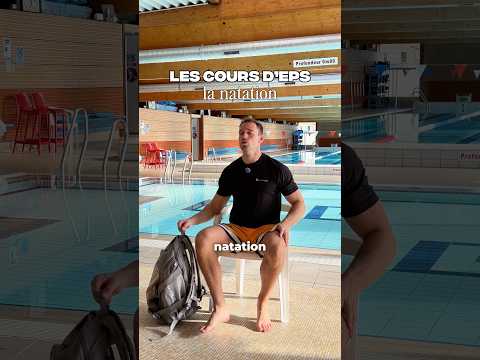 Épisode 4 des cours d’EPS : la natation 💦 #eps #natation #prof #humour
