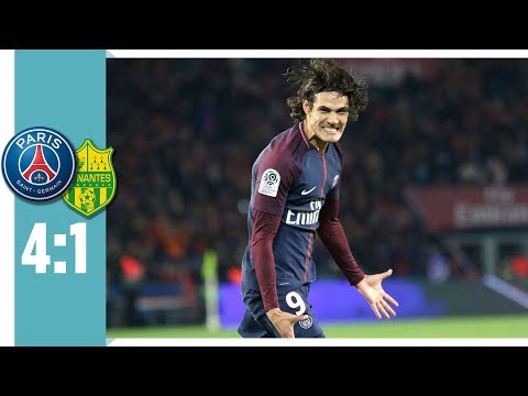 Paris Saint-Germain - FC Nantes 4:1 / Cavani mit Doppelpack & Slapstick-Abwehr von Nantes