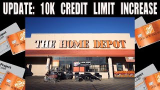 Boosted My Home Depot Credit Card to $10K! | Credit Limit Increase Experience