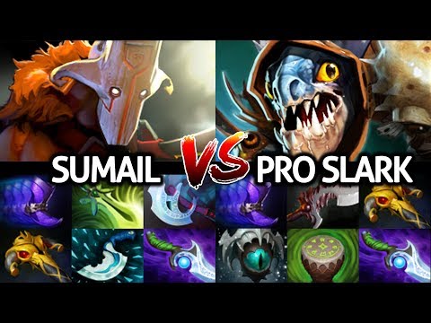 SUMAIL Juggernaut VS CHESSIE Slark Epic Game Insane Damage 7.22 Dota 2