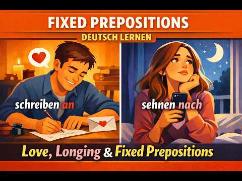 #540 B1 German Podcast: Love, Longing & Fixed Prepositions â€ïž