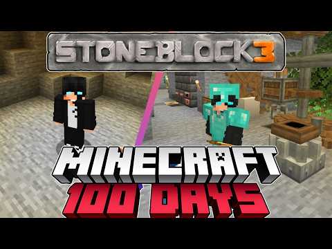 I Spent 100 Days in StoneBlock 3 (Part 1)