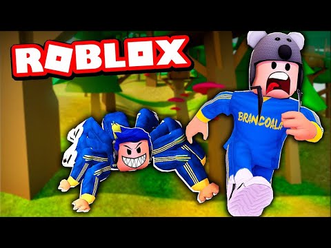 MARCOS virou uma ARANHA no ROBLOX e quer ser meu AMIGO - Brancoala Games