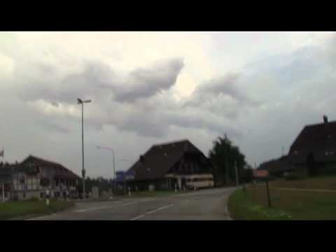 Schadgewitter Zollbrück aus der Ferne