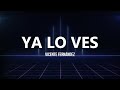 Vicente Fernández - Ya Lo Ves (LETRA)