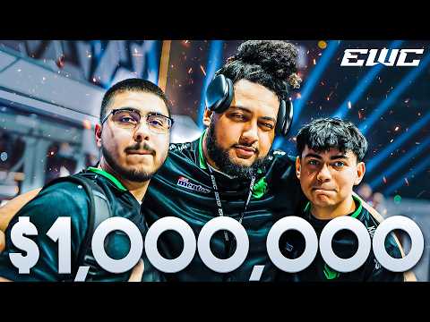 i won the first $1,000,000 Esports Warzone World Cup