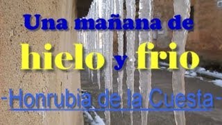 preview picture of video 'El frio en Honrubia de la Cuesta'