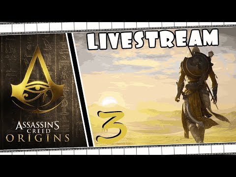 Nebenquests in Alexandria🏺Assassin's Creed Origins➰Live, Blind & ein ALPTRAUM #3