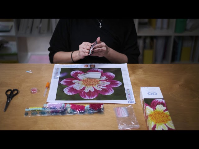 مجموعة الرسم بالكرستال